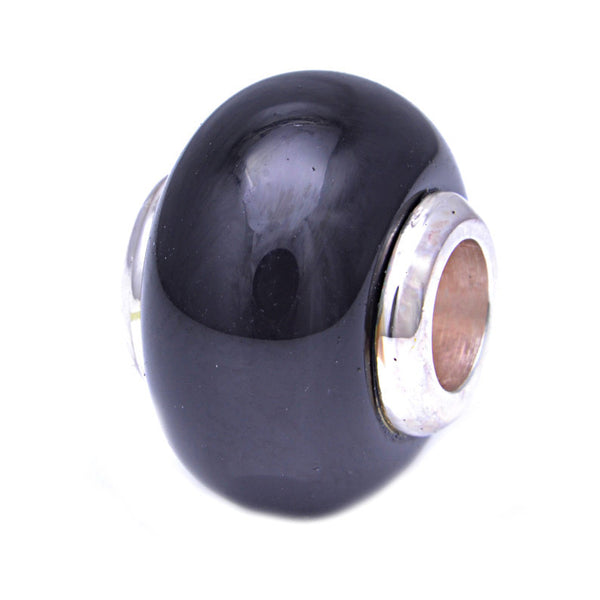 Charmlinks Glass Bead Midnight - Exclusive Bead Store