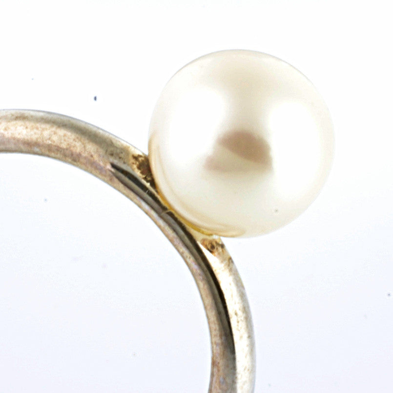 Trollbeads Pearl Ring, White