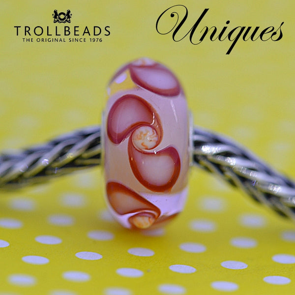 Trollbeads Small & Beautiful  Uniques Rosy Petals