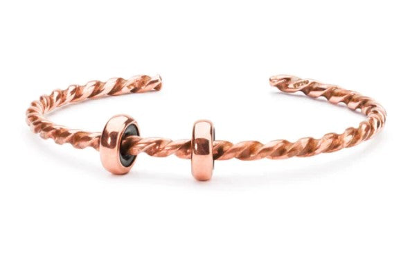 Trollbeads Twisted Copper Bangle - RETIRED 2023