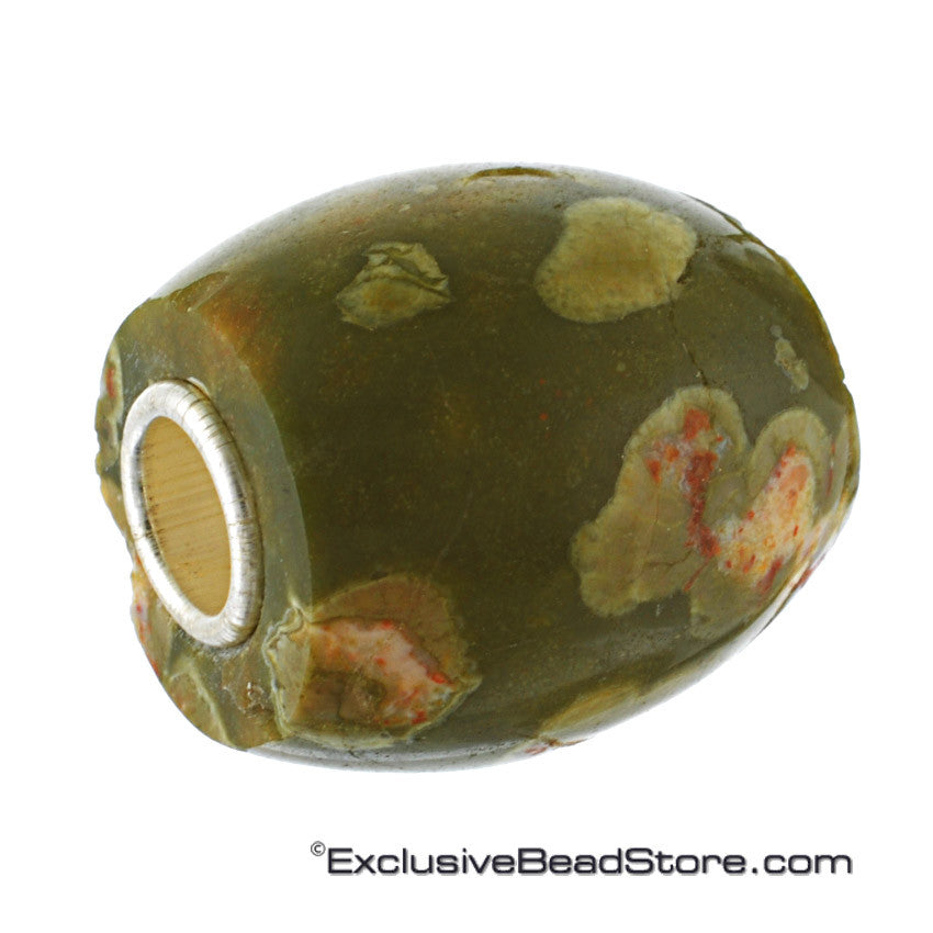 Exclusive Rhyolite Stone Bead