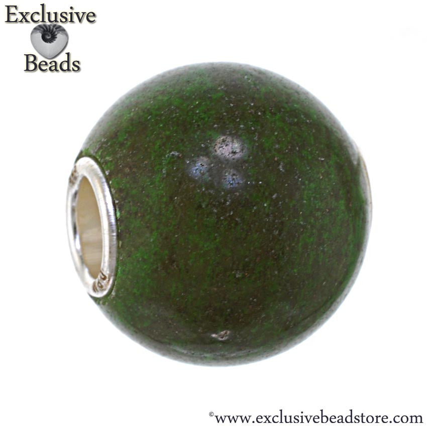 Exclusive Verdite Stone Bead