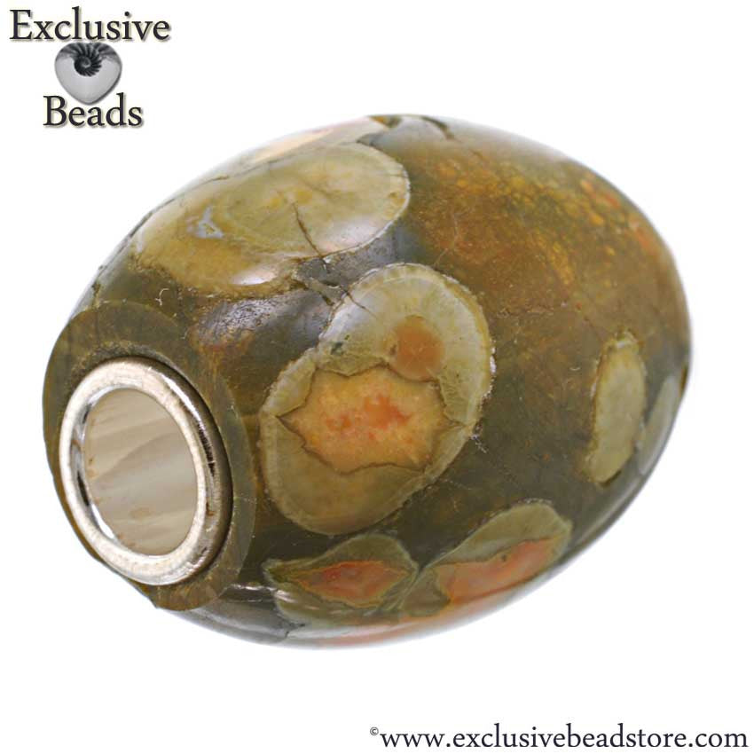 Exclusive Rhyolite Stone Bead