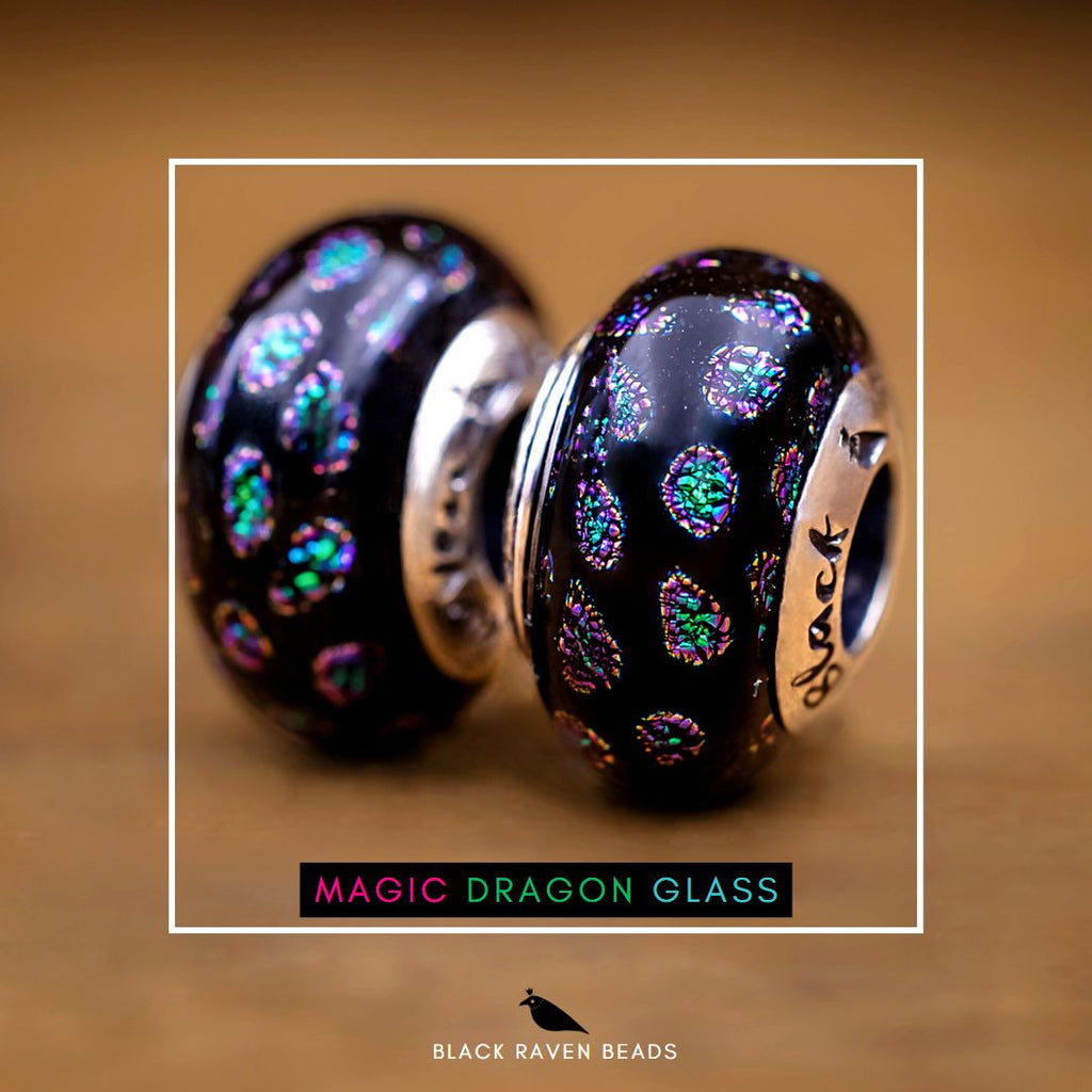 Black Raven Magic Dragon Glass