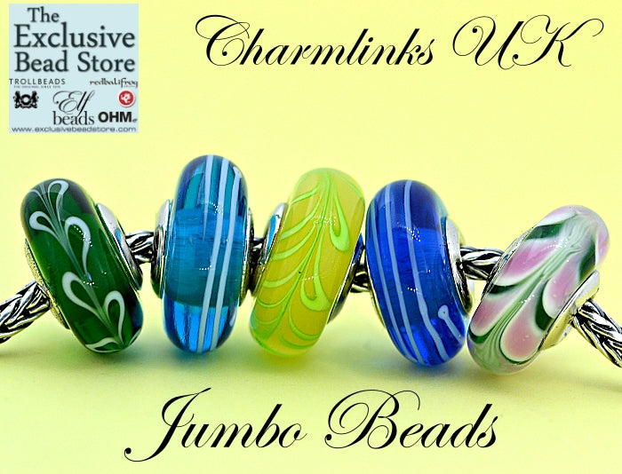 Charmlinks Set of 5 Jumbo Beads