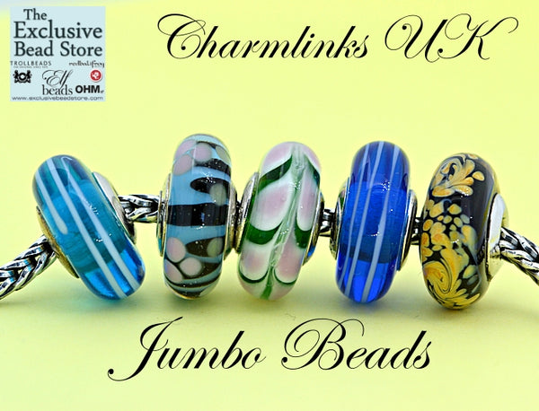 Charmlinks Set of 5 Jumbo Beads