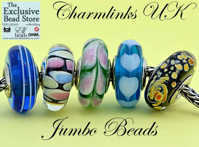 Charmlinks Set of 5 Jumbo Beads