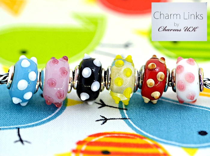 Charmlinks Special Offer Set of 6  Murano Glass Beads