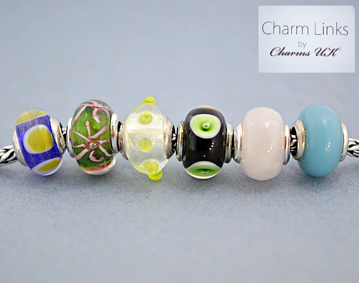 Charmlinks Special Offer Set of 6  Murano Glass Beads