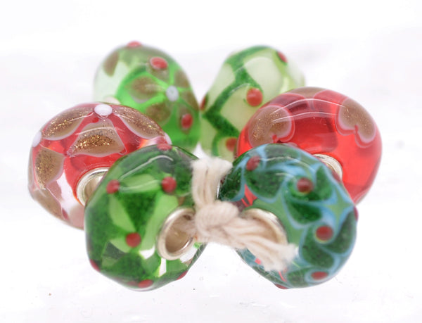 Trollbeads Holly Jolly Beads kit