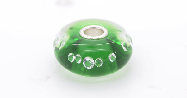Trollbeads The Diamond Bead, Emerald Green