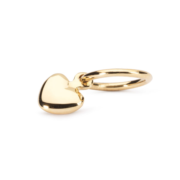 Trollbeads 18kt Gold Mini Heart Bead