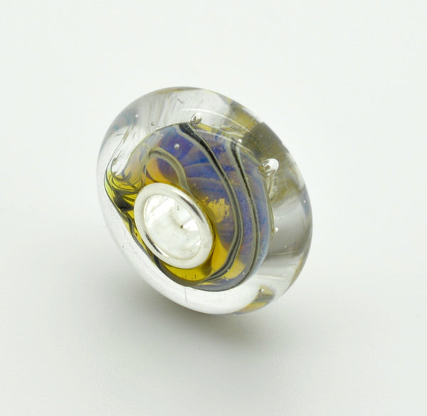 Elfbeads Halo Roll Glass Bead