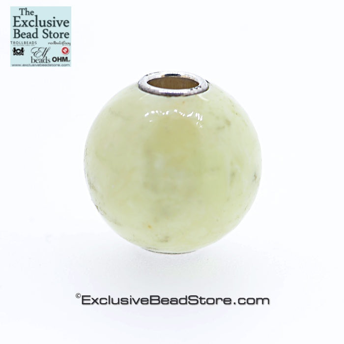 Exclusive Lemon Magnasite Stone Bead