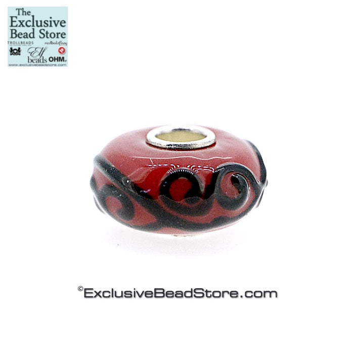 Exclusive Bead Red Filigree