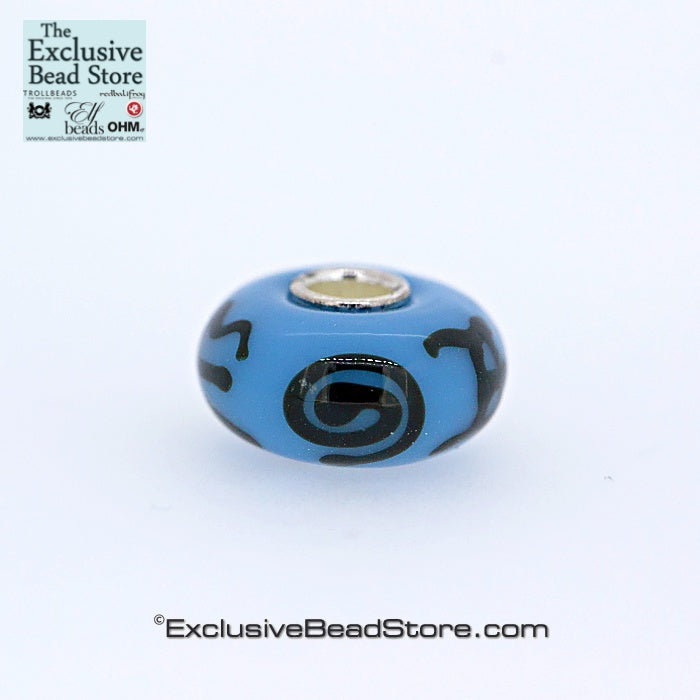 Exclusive Bead Black Swirl