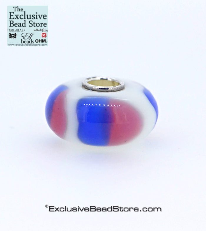 Exclusive Bead Two Tone Hearts