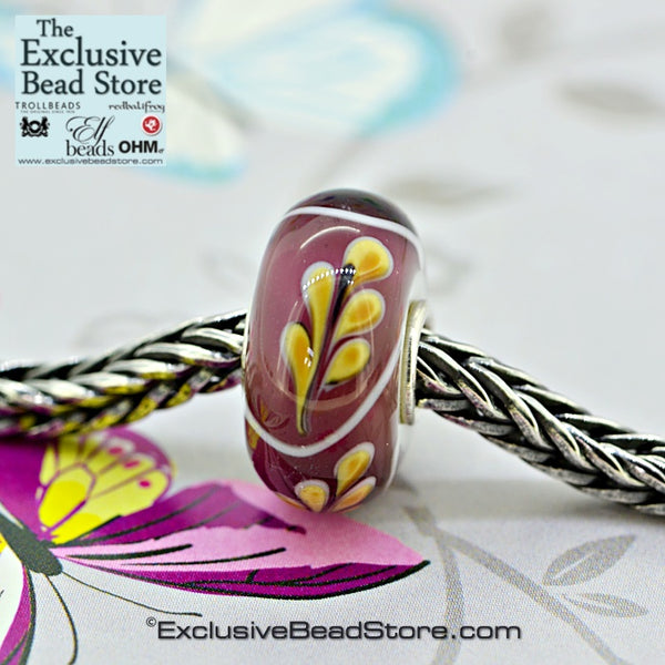 Exclusive Bead Purple Fern Retired