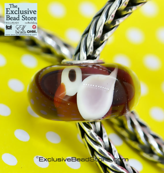 Exclusive Bead 'Amethyst bird' Retired