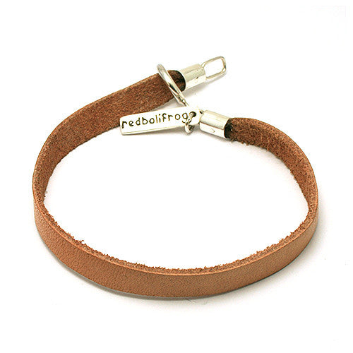Redbalifrog Tan Leather Bracelet