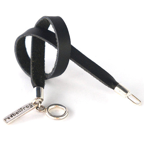 Redbalifrog Black Leather Bracelet