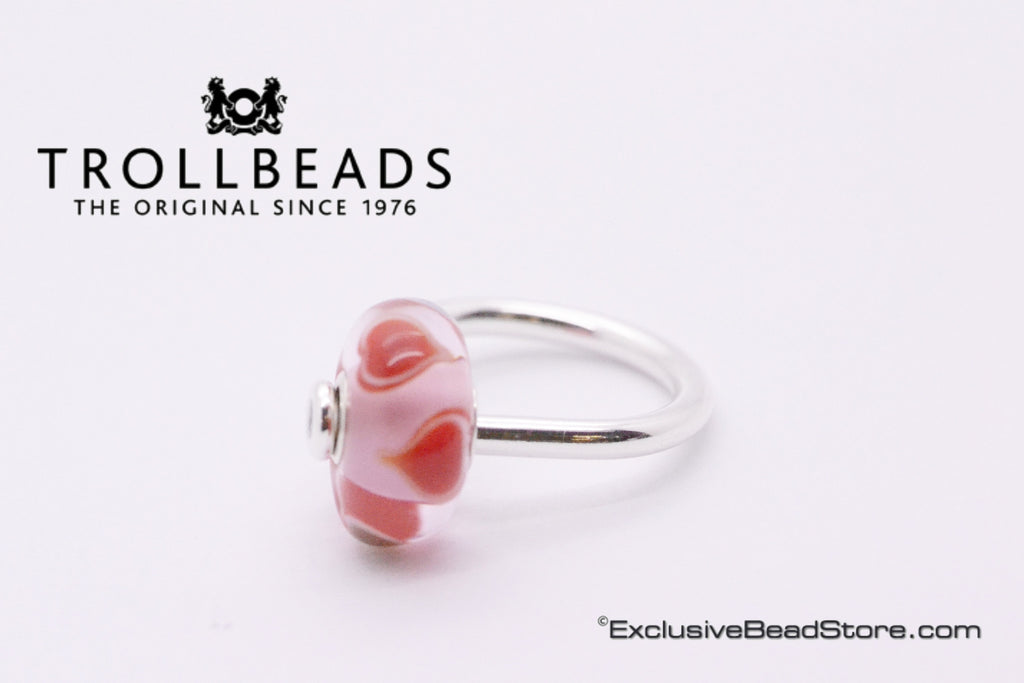 Trollbeads Heart bloom ring