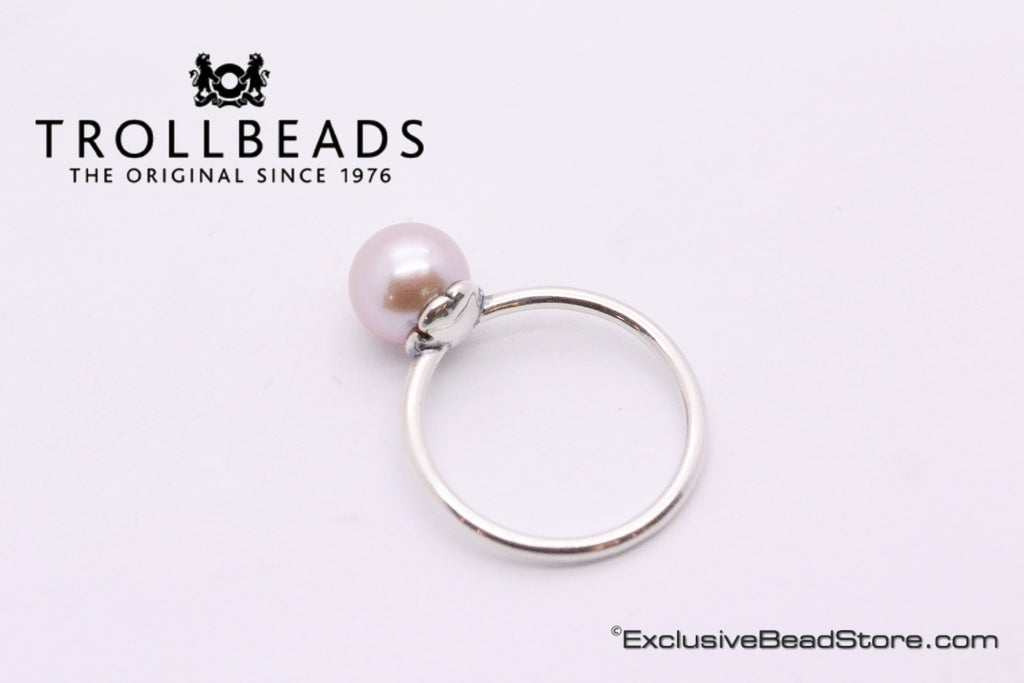 Trollbeads Rosa Pearl Ring