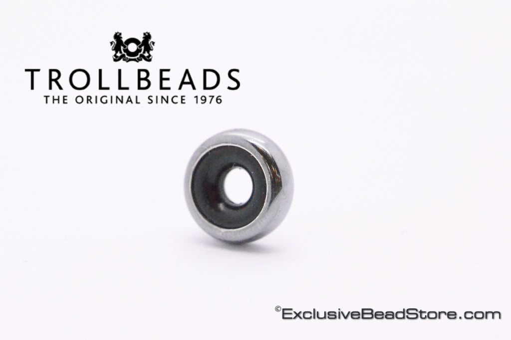Trollbeads Silver Spacer Oxidized