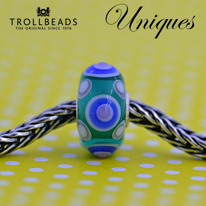 Trollbeads Small & Beautiful Uniques Aqua dot