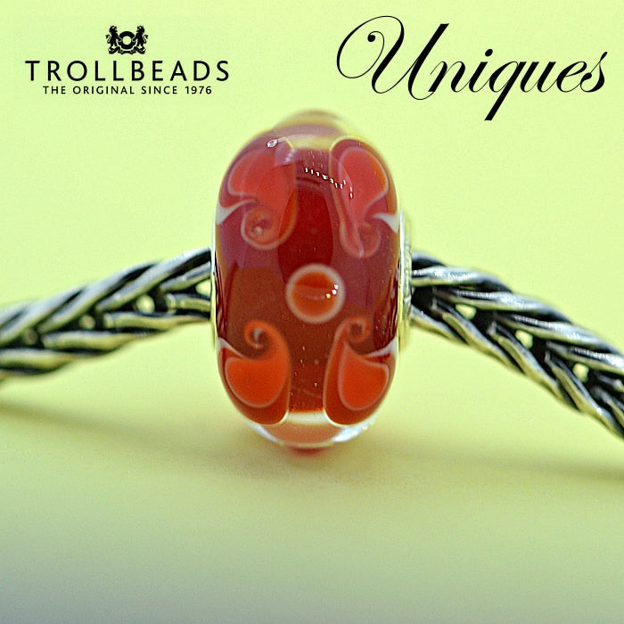 Trollbeads Small & Beautiful Uniques Claret Swirl