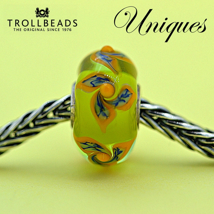 Trollbeads Small & Beautiful Uniques Tri-Petal