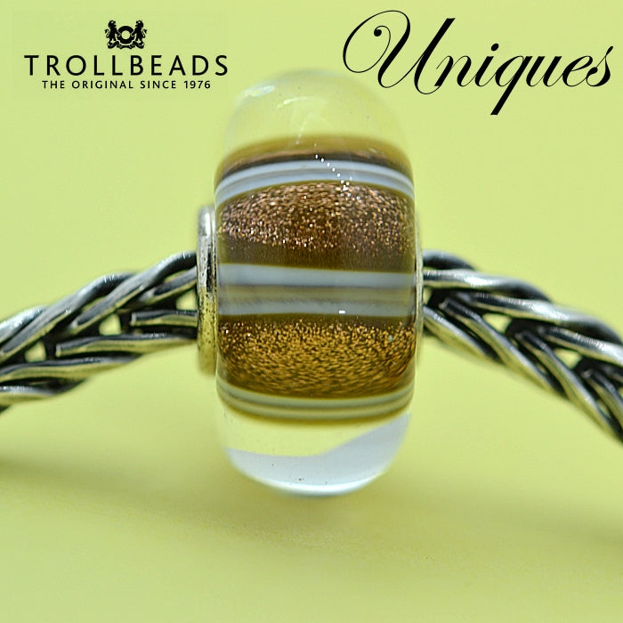 Trollbeads Small & Beautiful Uniques Copper Shimmer