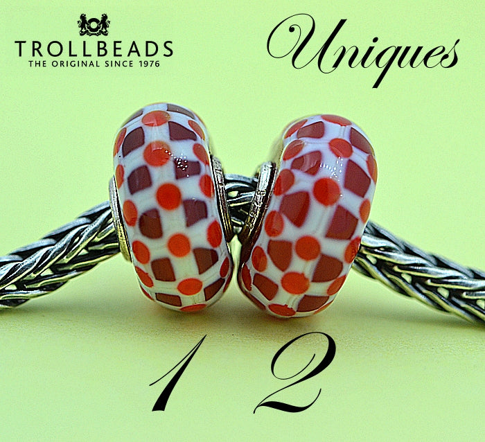 Trollbeads Small and Beautiful Uniques Chequers