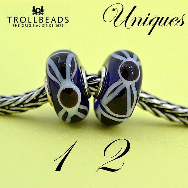 Trollbeads Small and Beautiful Uniques Night Blue Comet